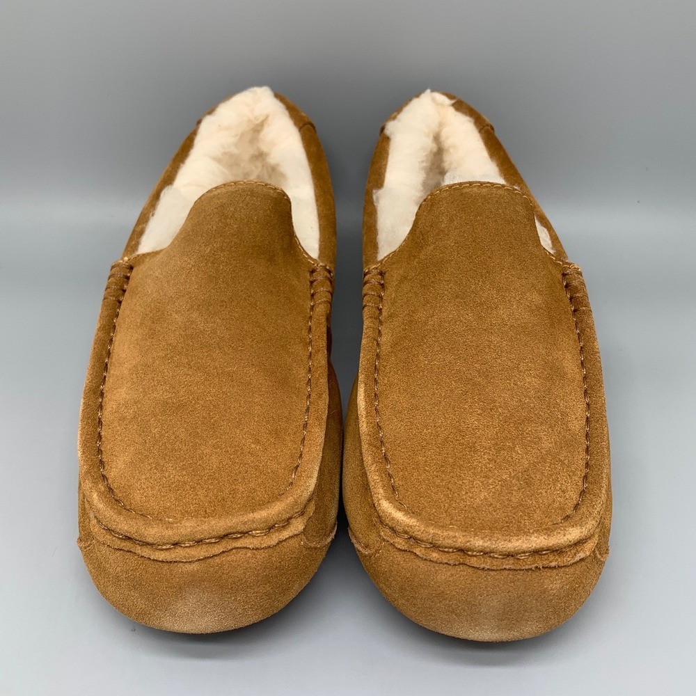 Koolaburra by UGG Tipton Chestnut Suede Slippers 1105893 Men's Sz 10 NEW